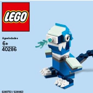 Lego Monthly Mini Build Ice Dragon 2018 (40286) - Lego 40286 *Rare